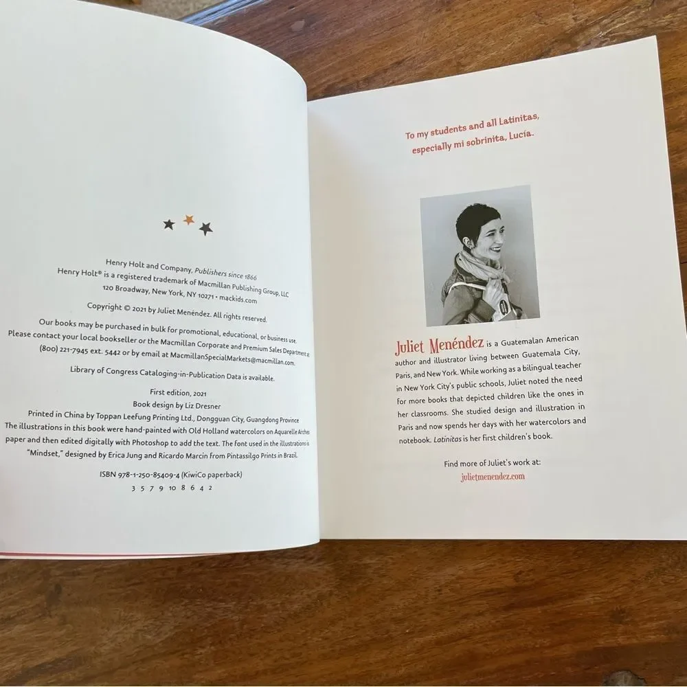 KiwiCo Book Latinitas by Juliet Menéndez Celebrating 40 Big Dreamers
